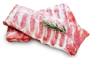 Atšaldyti kiaulių šonkauliai, 1 kg Atšaldyti kiaulių šonkauliai, 1 kg