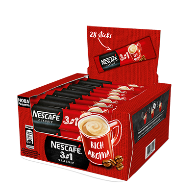 Kavos gėrimas NESCAFÉ CLASSIC 3in1 (28 x 16,5 g), 462 g